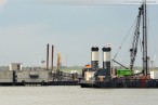 Hafenbaustelle Container Terminal Wilhelmshaven (CTW)