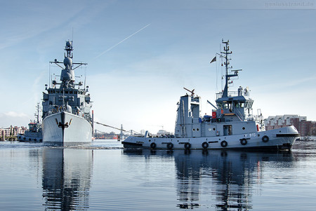 Wilhelmshaven: Fregatte AUGSBURG zur Operation COUNTER DAESH ausgelaufen